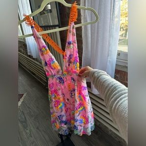 Sparkly pink fun dress